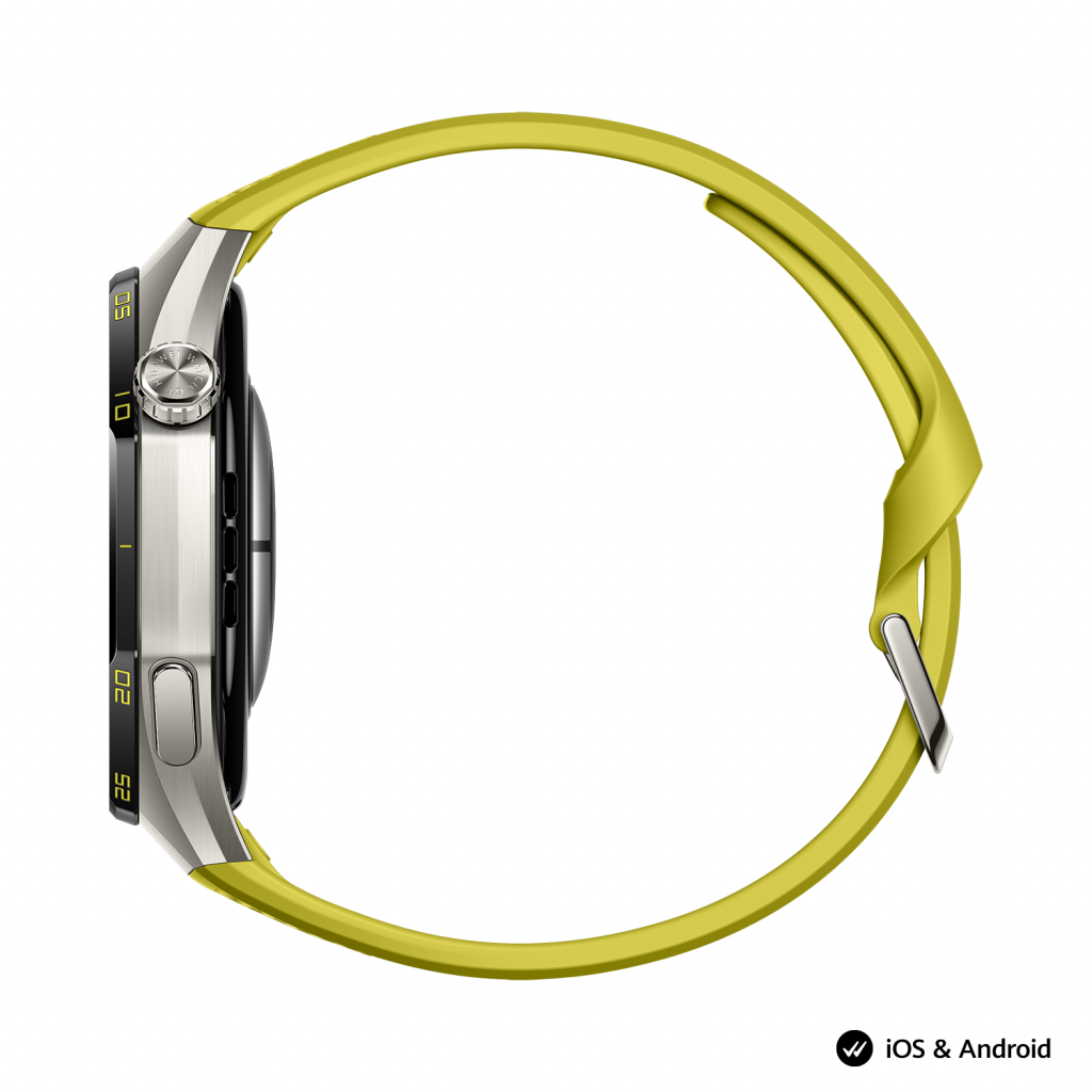 Смарт часовник Huawei Watch GT 7 Pro Atum-B49W Yellow Fluoroelastomer